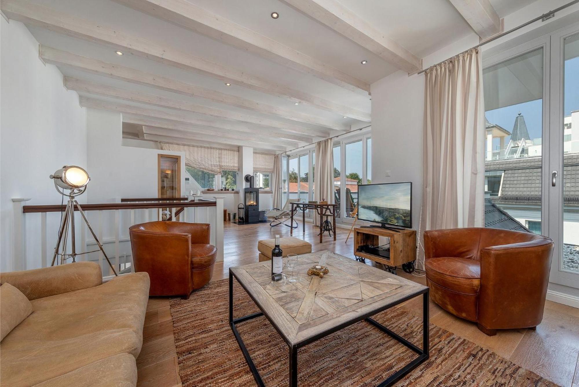 Villa Theres Penthouse Seaside Sellin Kültér fotó